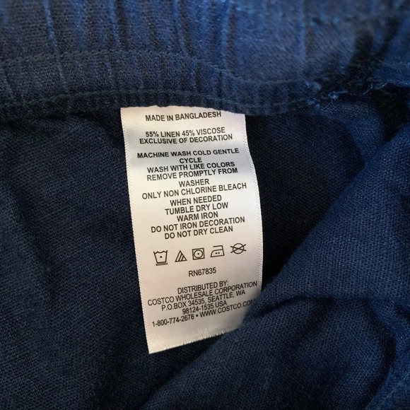 NAUTICA women's size XS navy blue shorts - Picture 3 of 4